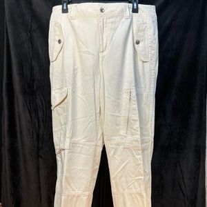 Lauren Ralph Lauren Women’s Cream Cargo Pants (14)
